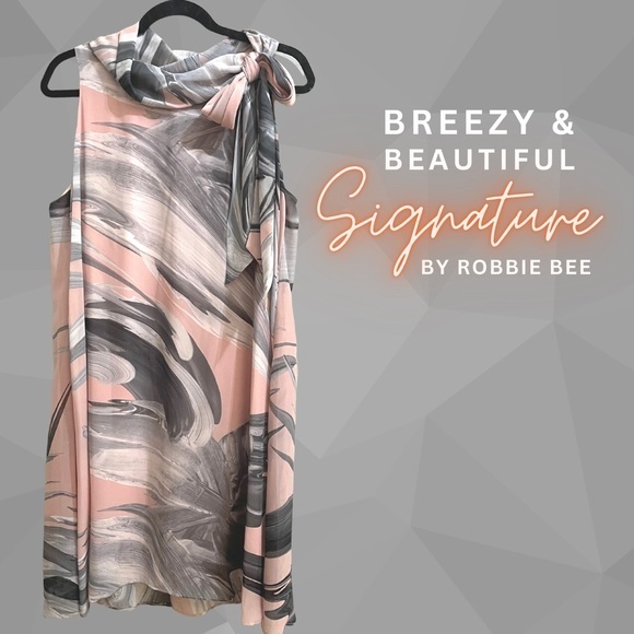 Women Pink and Grey Dress - Picture 1 of 4